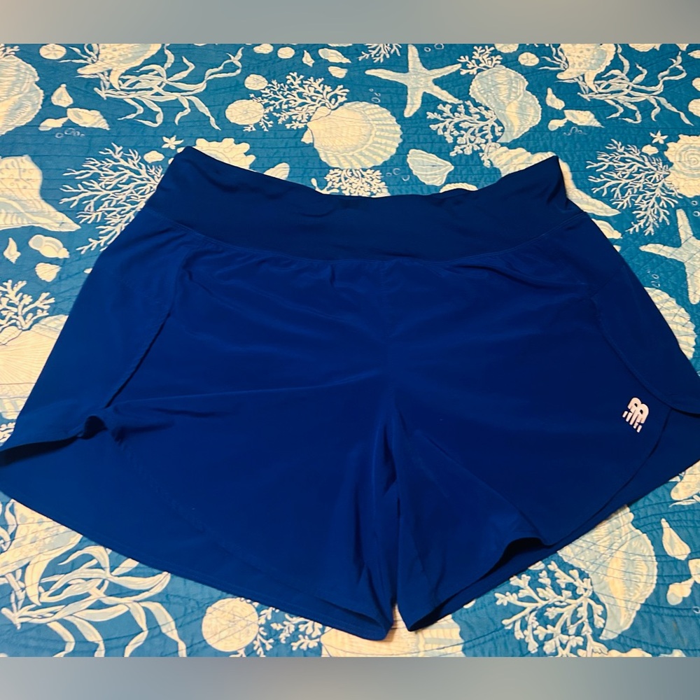 NWOT New Balance Women’s Blue XL running shorts